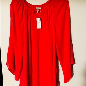 Avenue light pink dress blouse